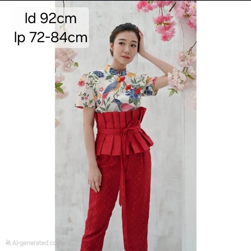 Mom & Kids Couple Batik CNY 2025