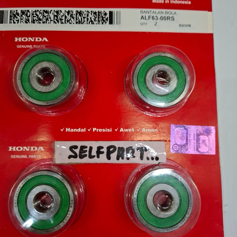 Bearing klaher lahar 6301 roda depan Verza Mega pro new untuk roda belakang Supra x 125 Revo grand S