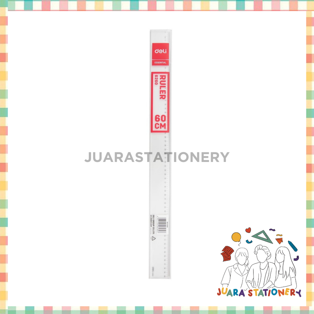 

(935) Penggaris Transparant Transparan Bening Mika 60cm High Quality / Ruler