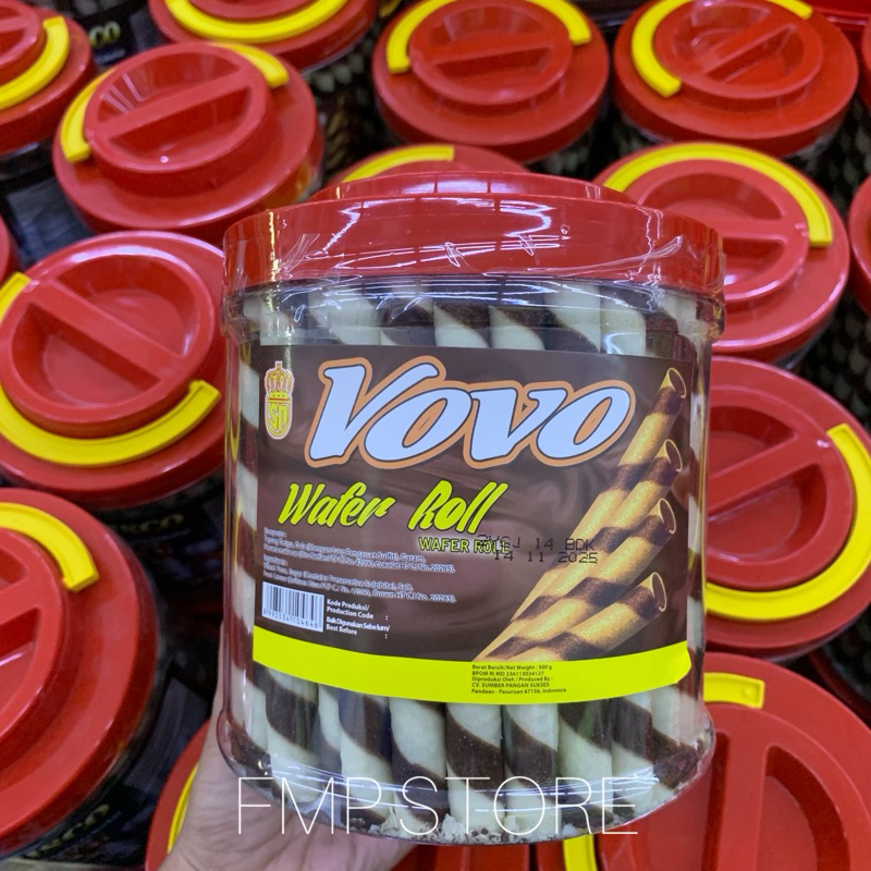 Vovo Wafer Roll 300gr