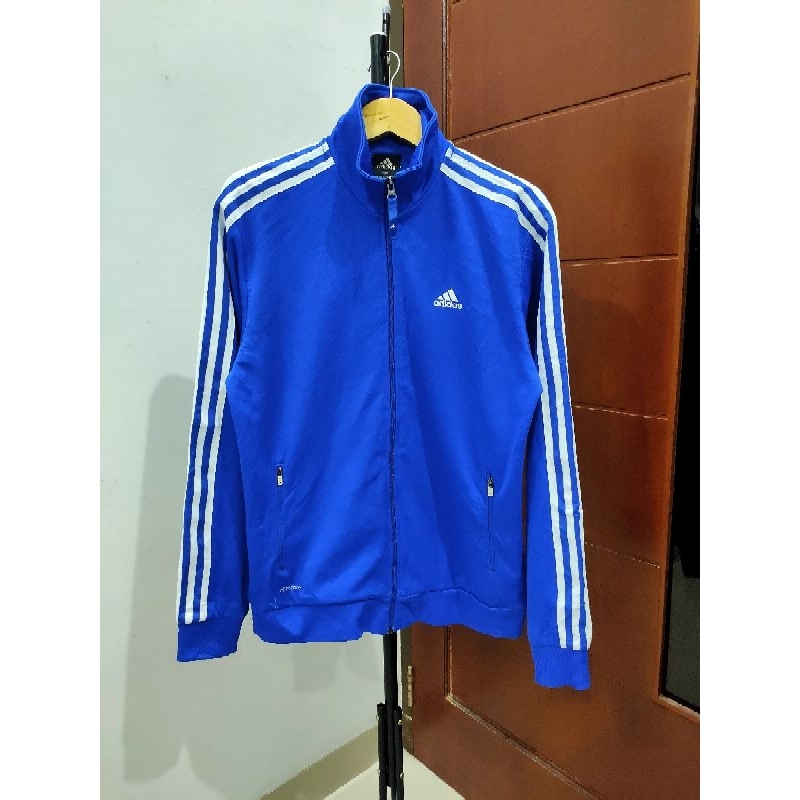 Tracktop Adidas Biru, size L