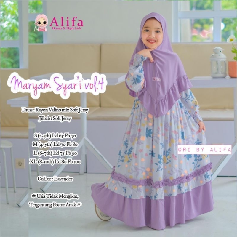 MARYAM SYARI KIDS VOL 4 BY ALIFA