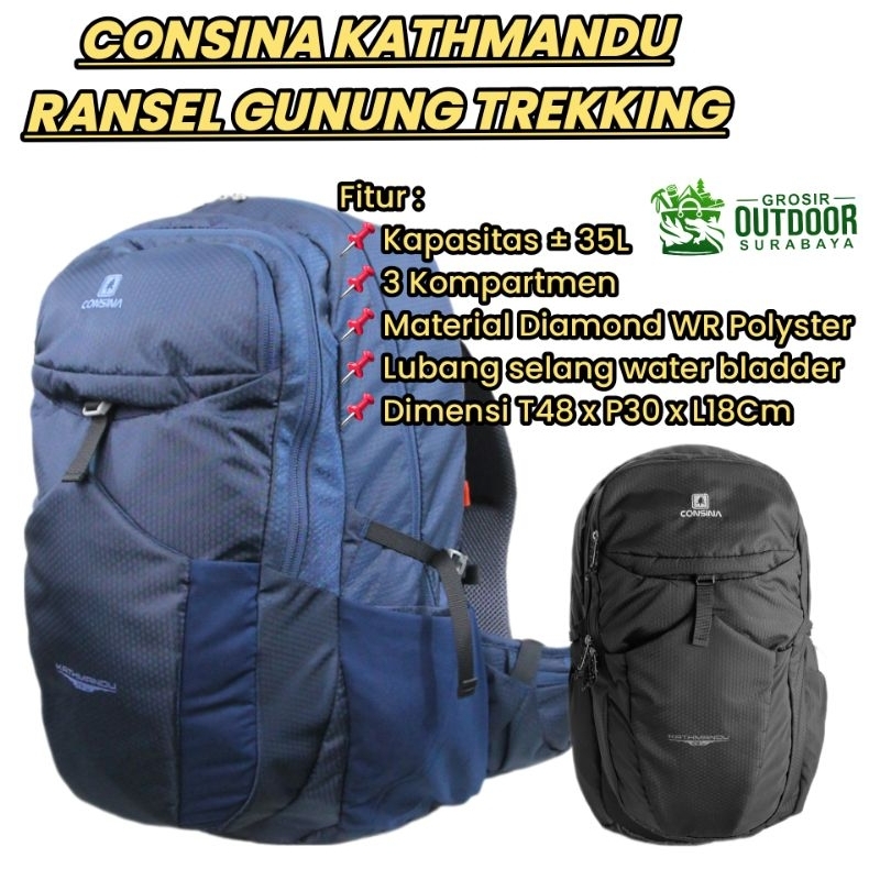 CONSINA KATHMANDU RANSEL GUNUNG TREKKING