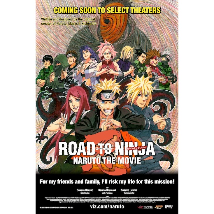 Film Dvd Naruto Shippuden the Movie 6 Road to Ninja 2012 High Quality Teks Indonesia