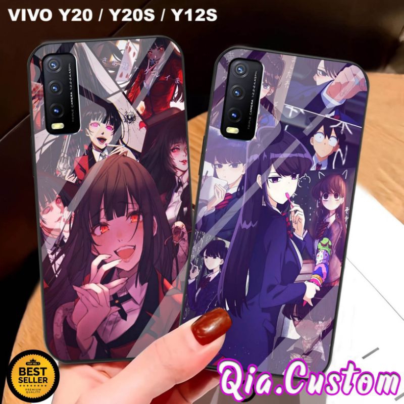 Promo Case Glossy Vivo Y20 Y20s Y12s Terbaru , Case Glossy Kilau Vivo Y20 Y20s Y12s , pelindung Hp V