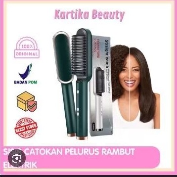 FH909 HQT-908 Sisir Catokan Sisir Pelurus Rambut Catok Rambut 2 in 1