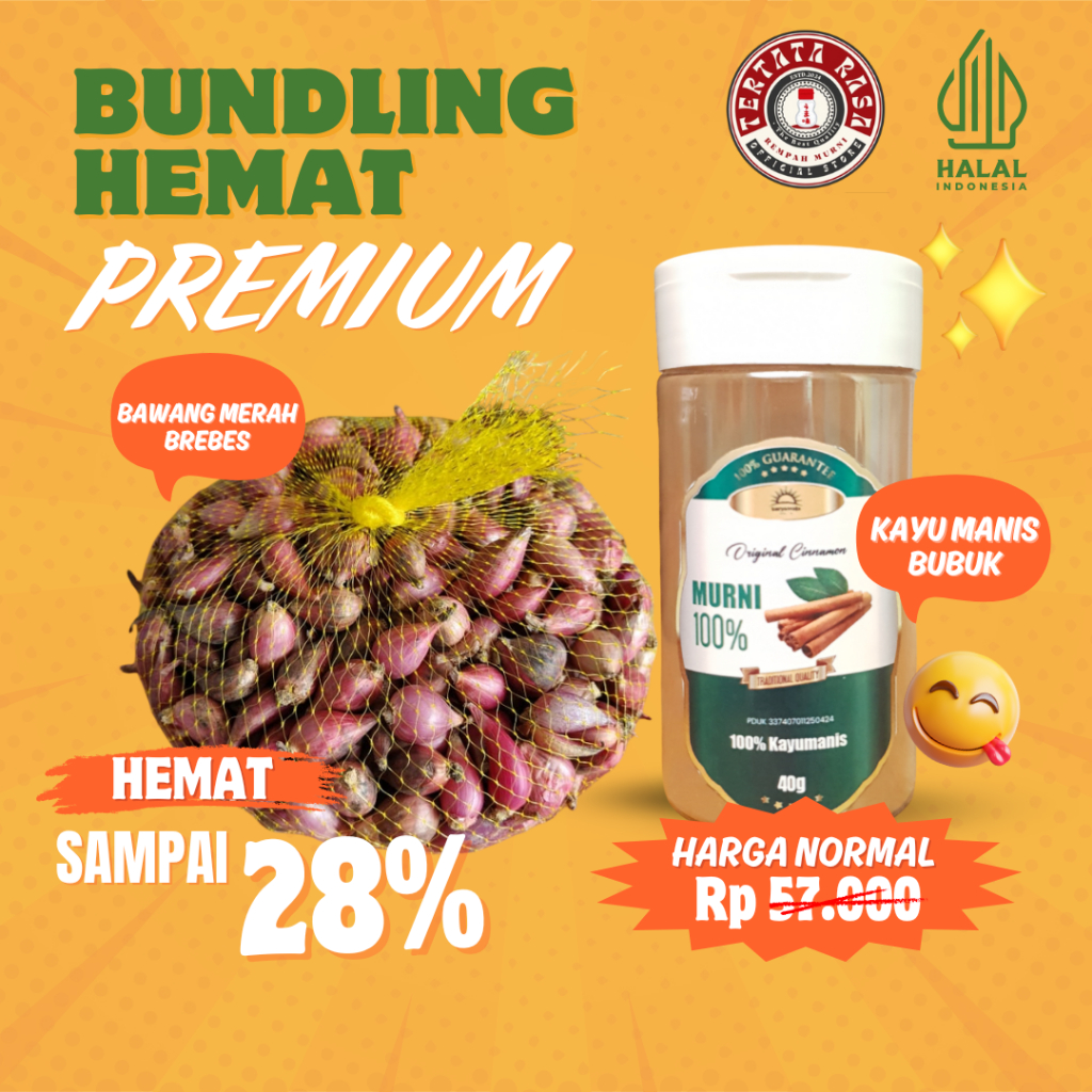 

BAWANG MERAH BREBES BUNDLING KAYU MANIS BUBUK