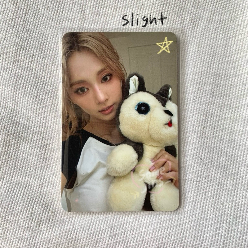 Twice pc strategy highlight ver tzuyu photocard boneka