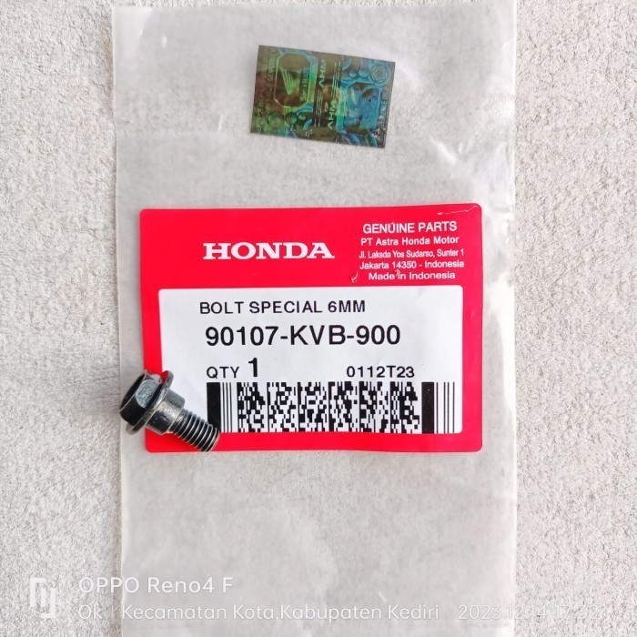 Bolt Spesial 6mm - Baut Buzzer Remote-Keyless-Kunci Alarm Ori AHM 90107-KVB-900