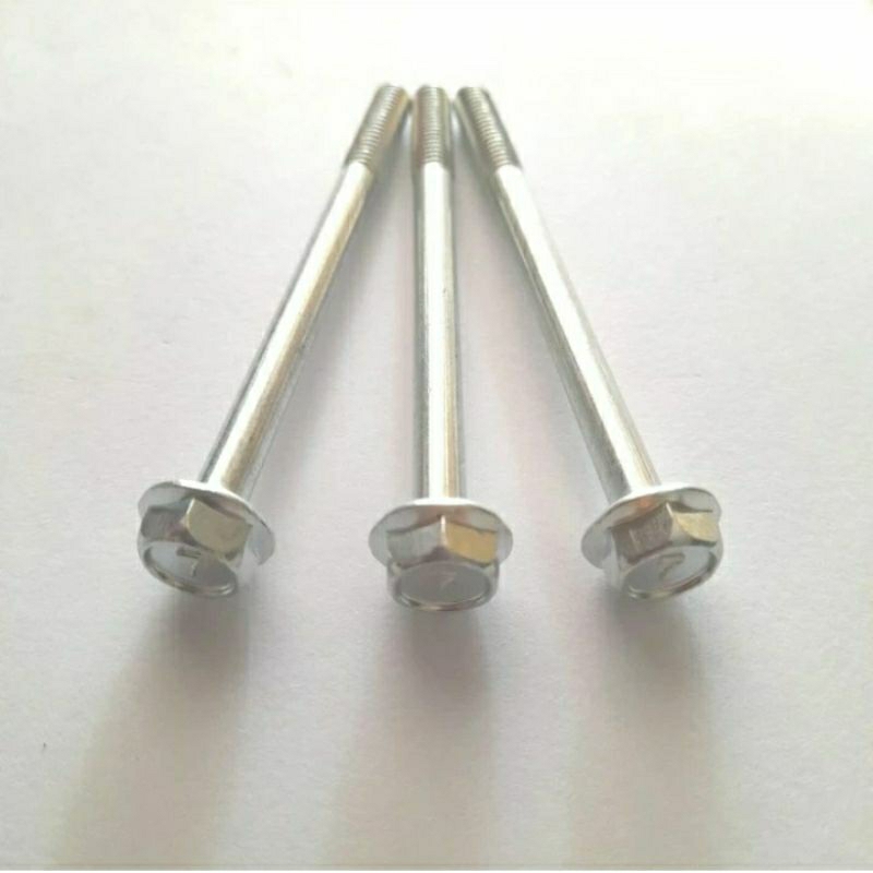 Baut Flange M6x75 / Flange Bolt M6x75 Kunci 10