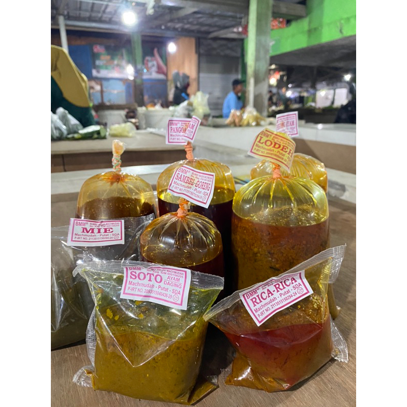 

Bumbu Machmudah (BMM) 1kg, 1/2kg (500gr), dan 1/4 (250gr). Bumbu Masak RAWON. Bumbu Praktis. Bumbu instan. Bumbu Masak Machmudah (BMM)