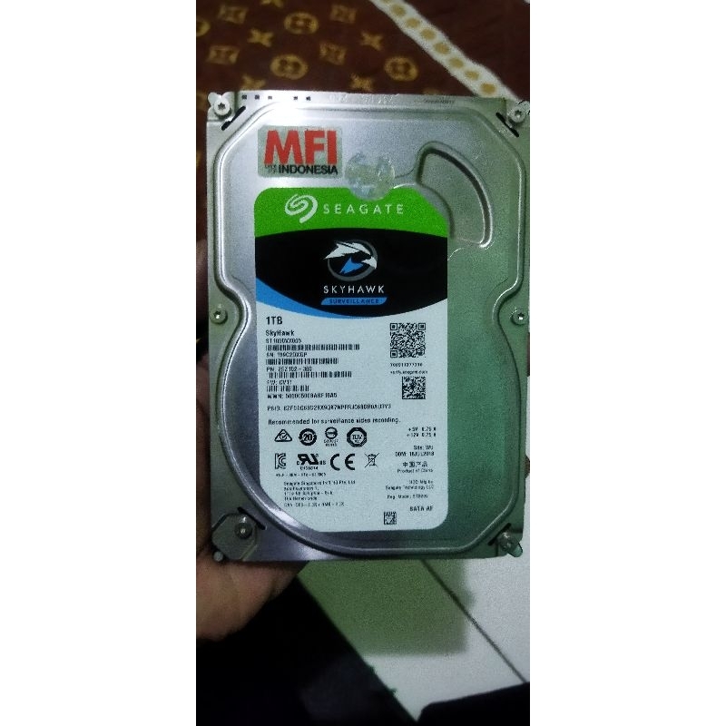 hardisk hdd wd seagate 1tb 2tb normal sentinel 100/100