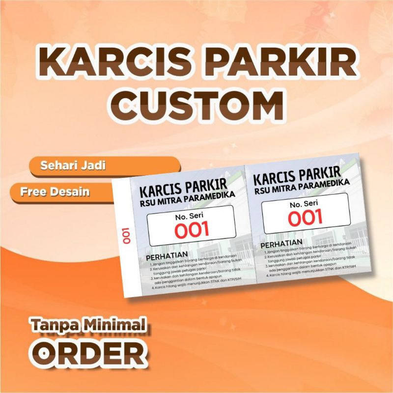 

KARCIS PARKIR SATUAN | KUPON UNDIAN | KUPON EVENT
