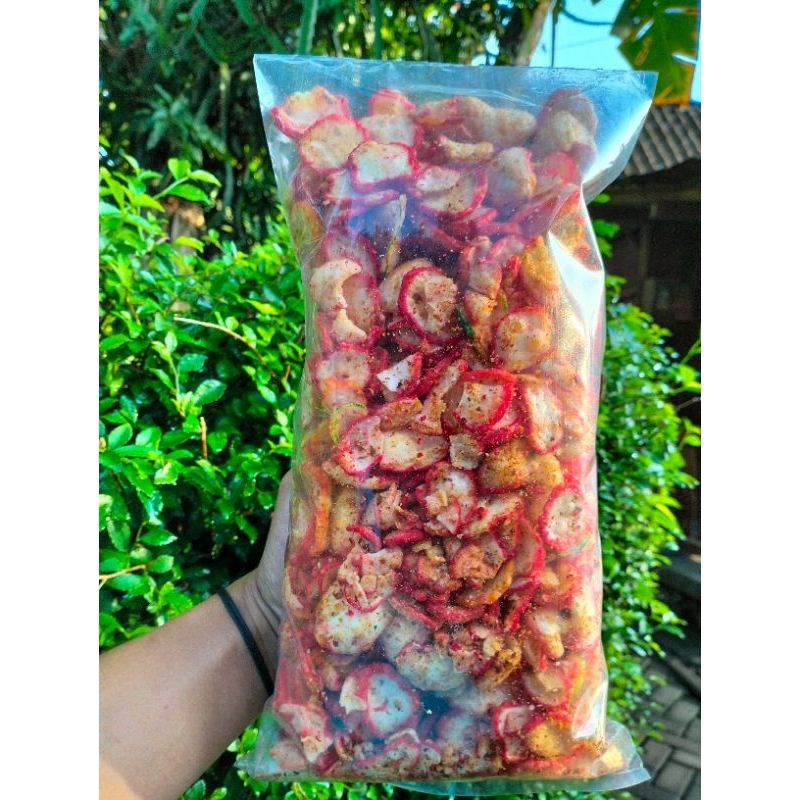 

SEBLAK KERUPUK BAWANG SULTAN PEDAS1Kg XTRA_DAUNJERUK