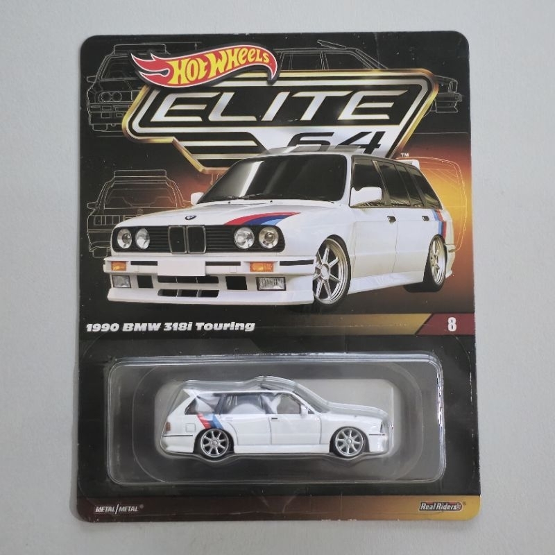 Hot Wheels Elite 64 1990 BMW 318i Touring