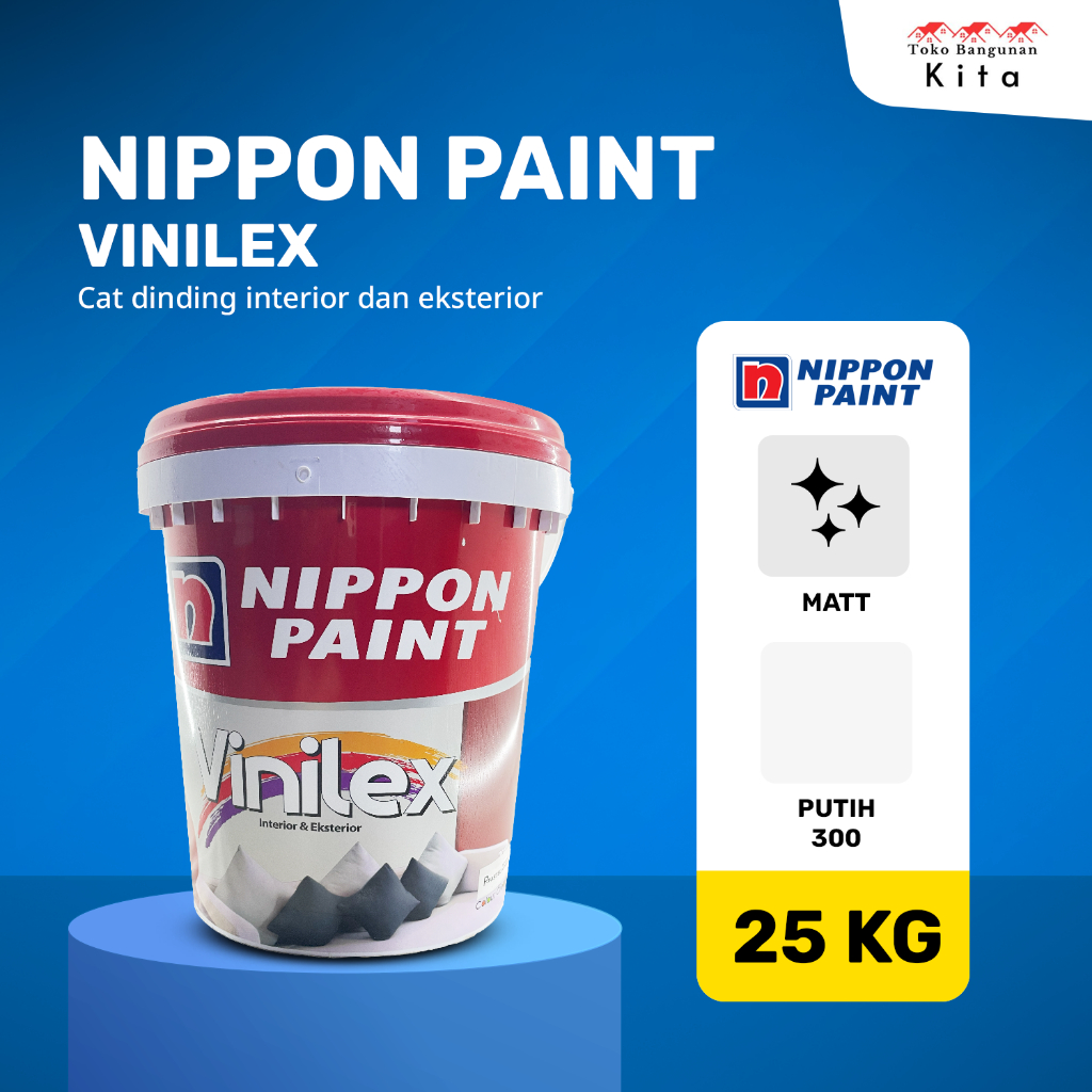Cat Nippon Paint Vinilex 300 - 25kg