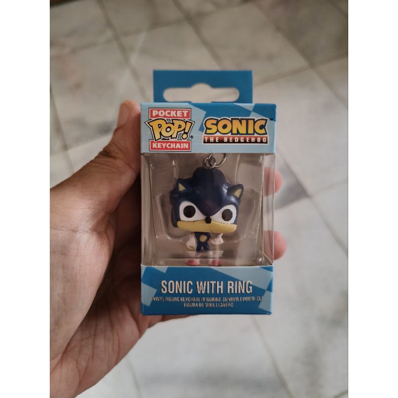 Funko Pop Keychain Sonic the Hedgehog - SONIC With Ring