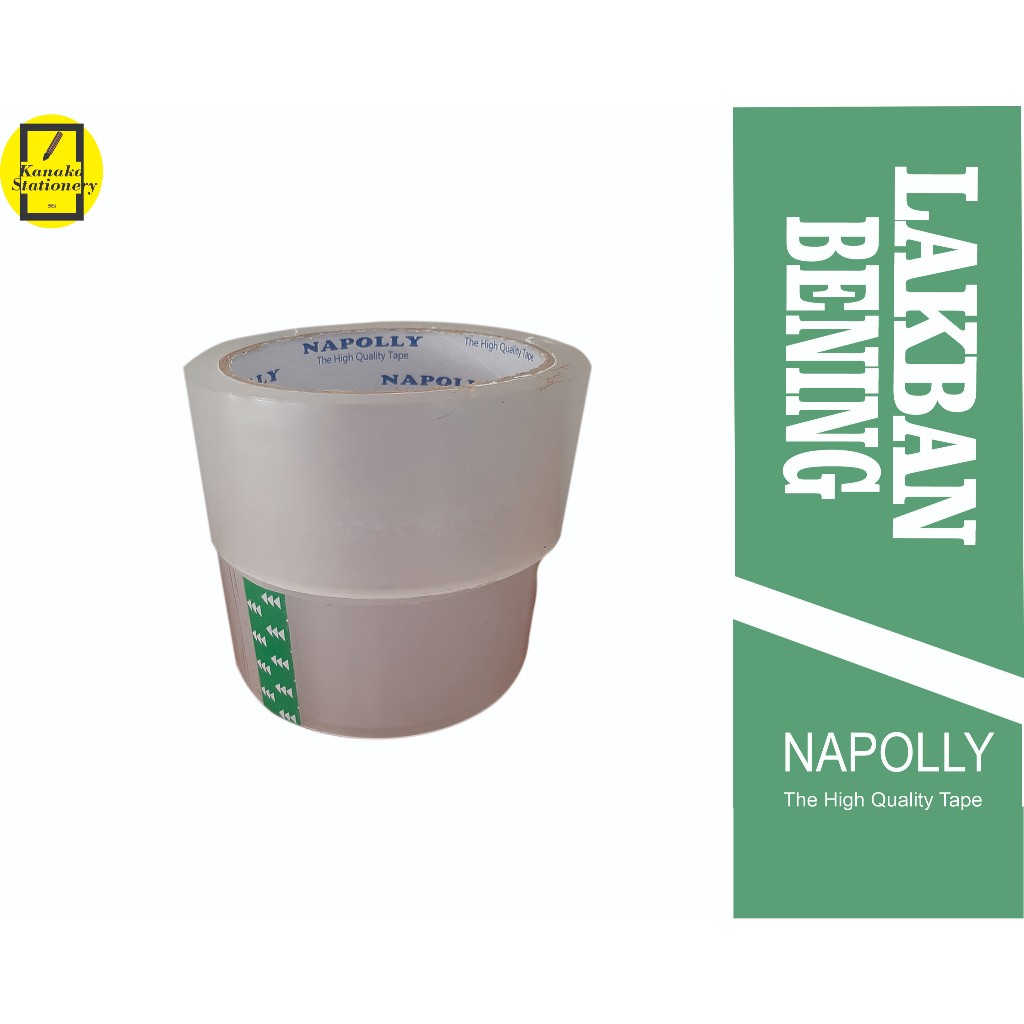 

Lakban Bening Harga Murah Napolly