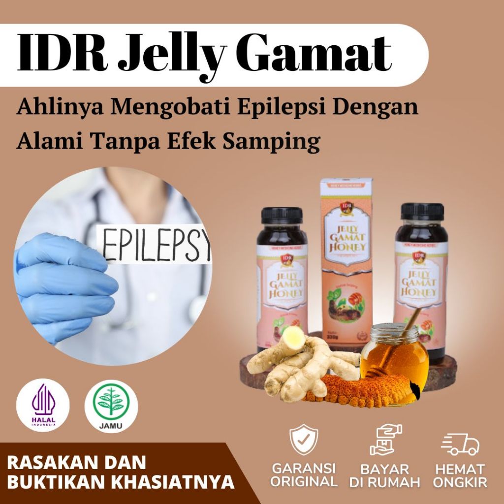 Obat Epilepsi - IDR Jelly Gamat - Testimoni Terbukti 100 %