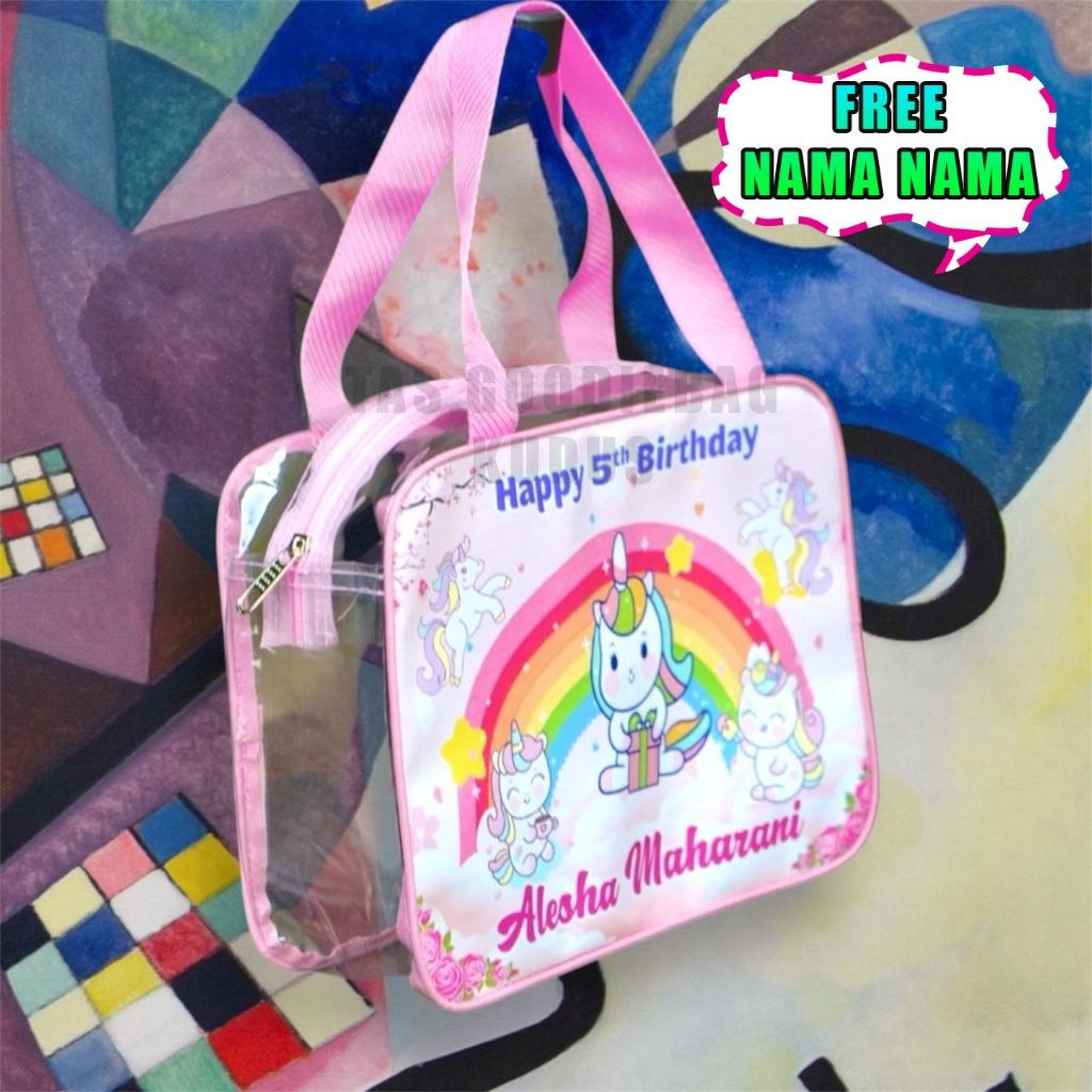 

Tas ultah / Tas ultah anak / Tas ultah anak custom nama / Tas ultah goodie bag / Tas souvenir / Tas souvenir ulang tahun anak / Tas jinjing Full mika Ulang tahun Souvenir Free Costum Tas Kado