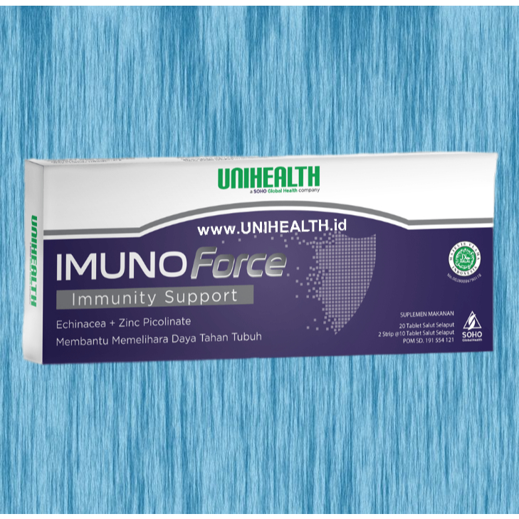 IMUNO FORCE Unihealth Suplemen Kekebalan Tubuh Dewasa