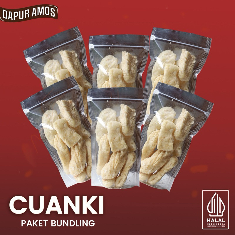 

CUANKI, SIOMAY, BATAGOR ORIGINAL 6 BUNGKUS - DapurAmos