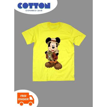 BAJU KAOS ATASAN WANITA MICKEY MOUSE