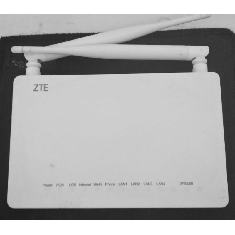 Modem Router ZTE F609 V. 2 + adaptor