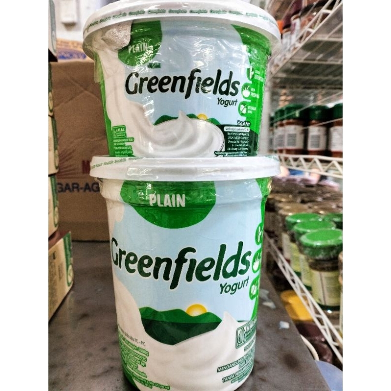 

[INSTANT & SAMEDAY ONLY] Greenfields Yoghurt Plain Tanpa Rasa Lokal HALAL