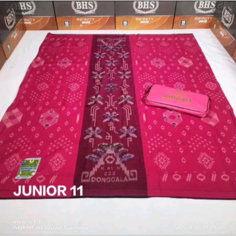 sarung Donggala junior motif kembang