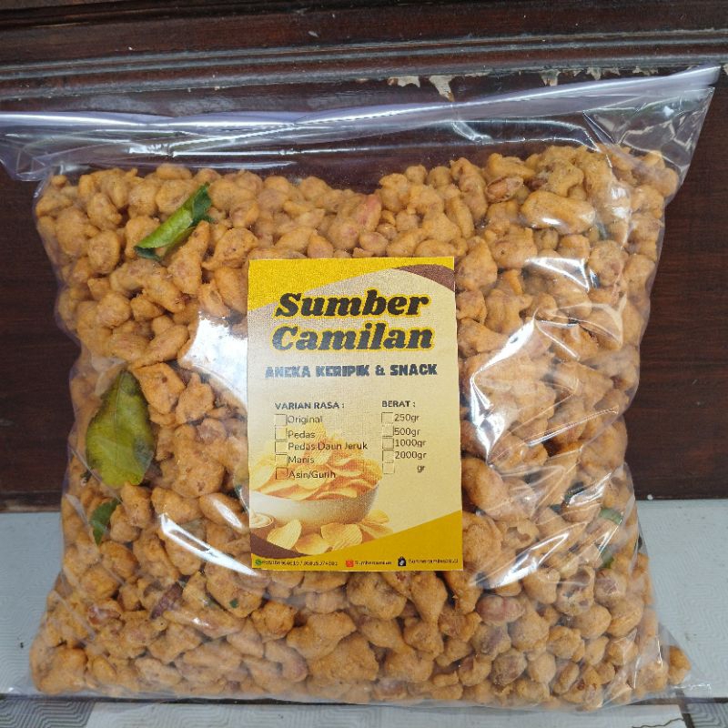 

Kacang Telur Peyek Cap Merpati Renyah Gurih (250gr/500gr/1000gr) \\ Sumber Camilan