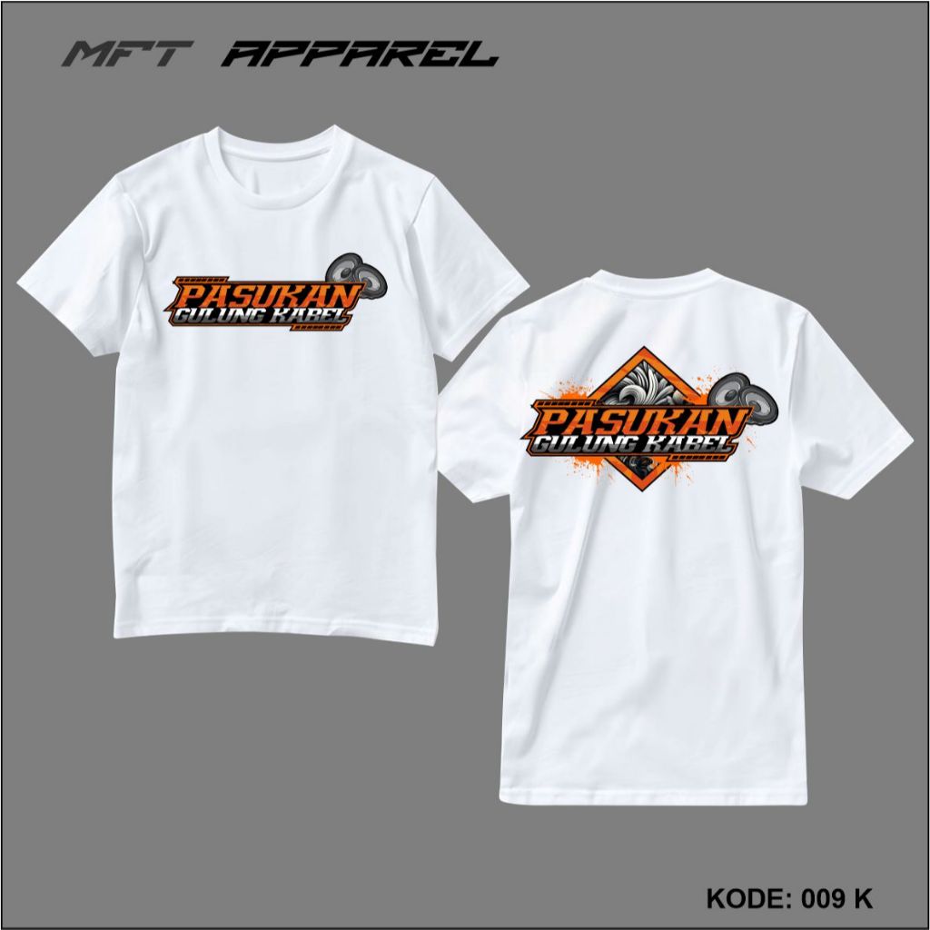 Kaos Sound System Pasukan Gulung Kabel Baju Kaos Racing Keren Murah Tema Sound System