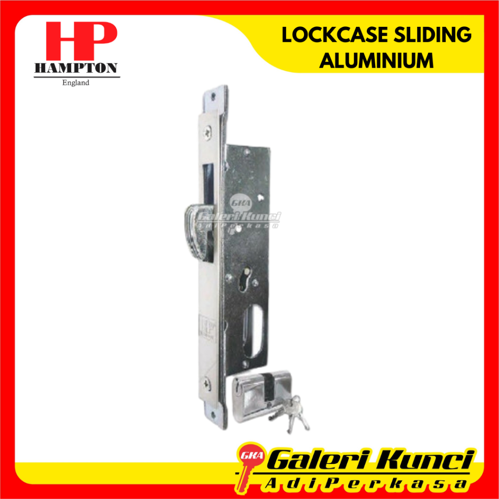 Kunci Pintu Sliding Geser Alumunium Almunium Aluminium HAMPTON 5423