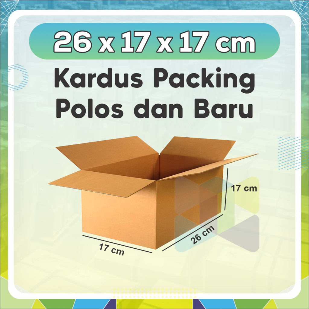 

Box Packing 26x17x17 / Kardus Packing / Karton Packing