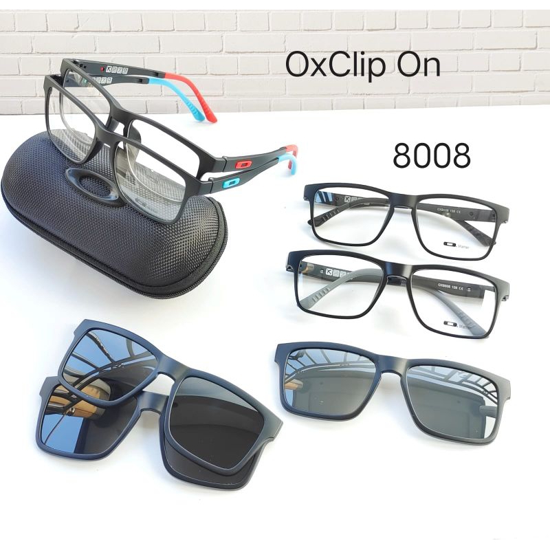 Frame kacamata Minus clip on/klip on 8008