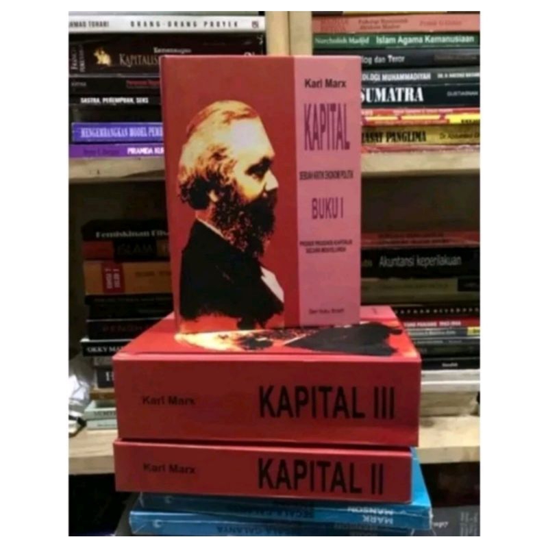 Das Karl Marx Kapital sebuah kritik Ekonomi Politik jilid 1-3