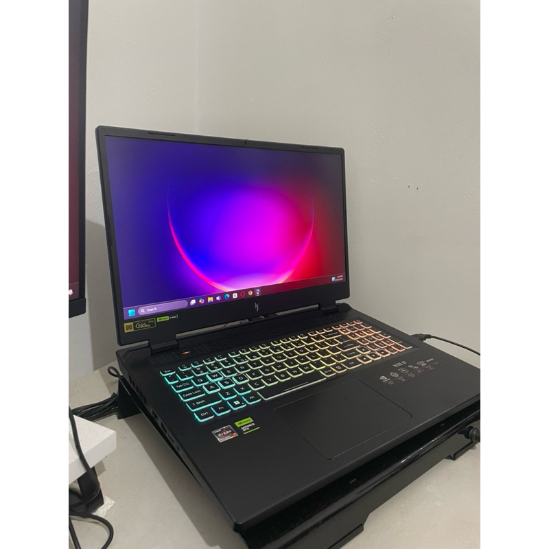 Laptop Gaming Acer Nitro 17 Nvidia Geforce RTX 4070 + upgrade RAM DDR5 64 GB
