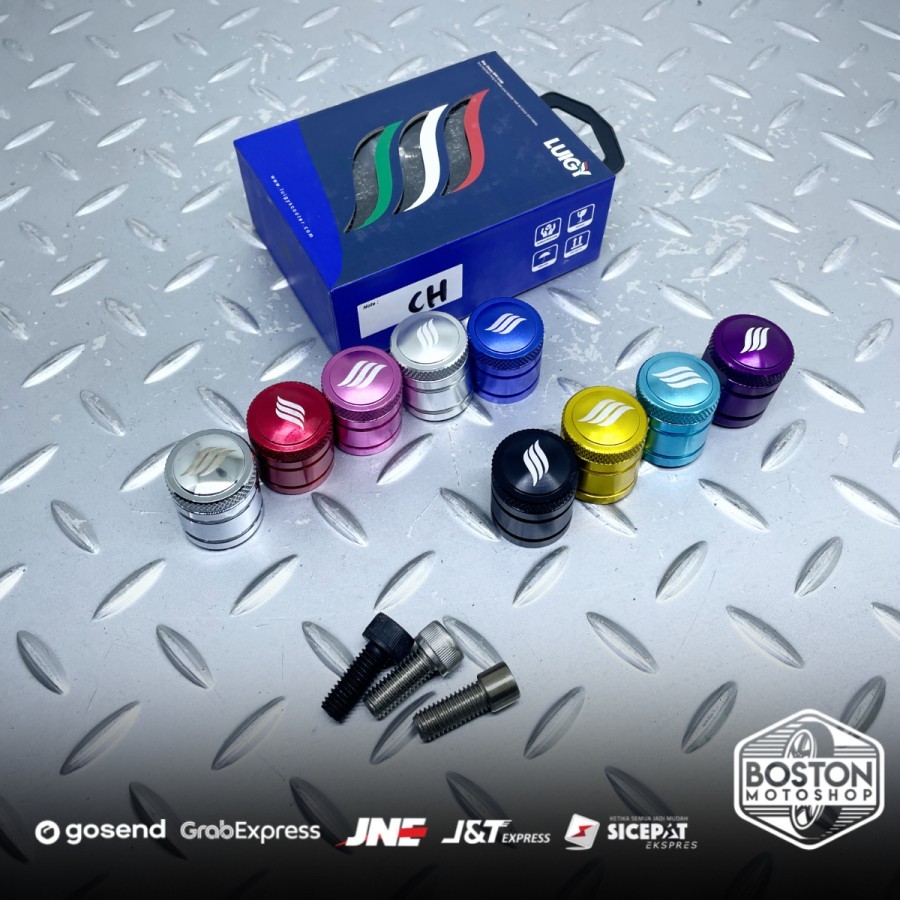 Luigy - Monel Mirror Hole / Tutup Spion CNC