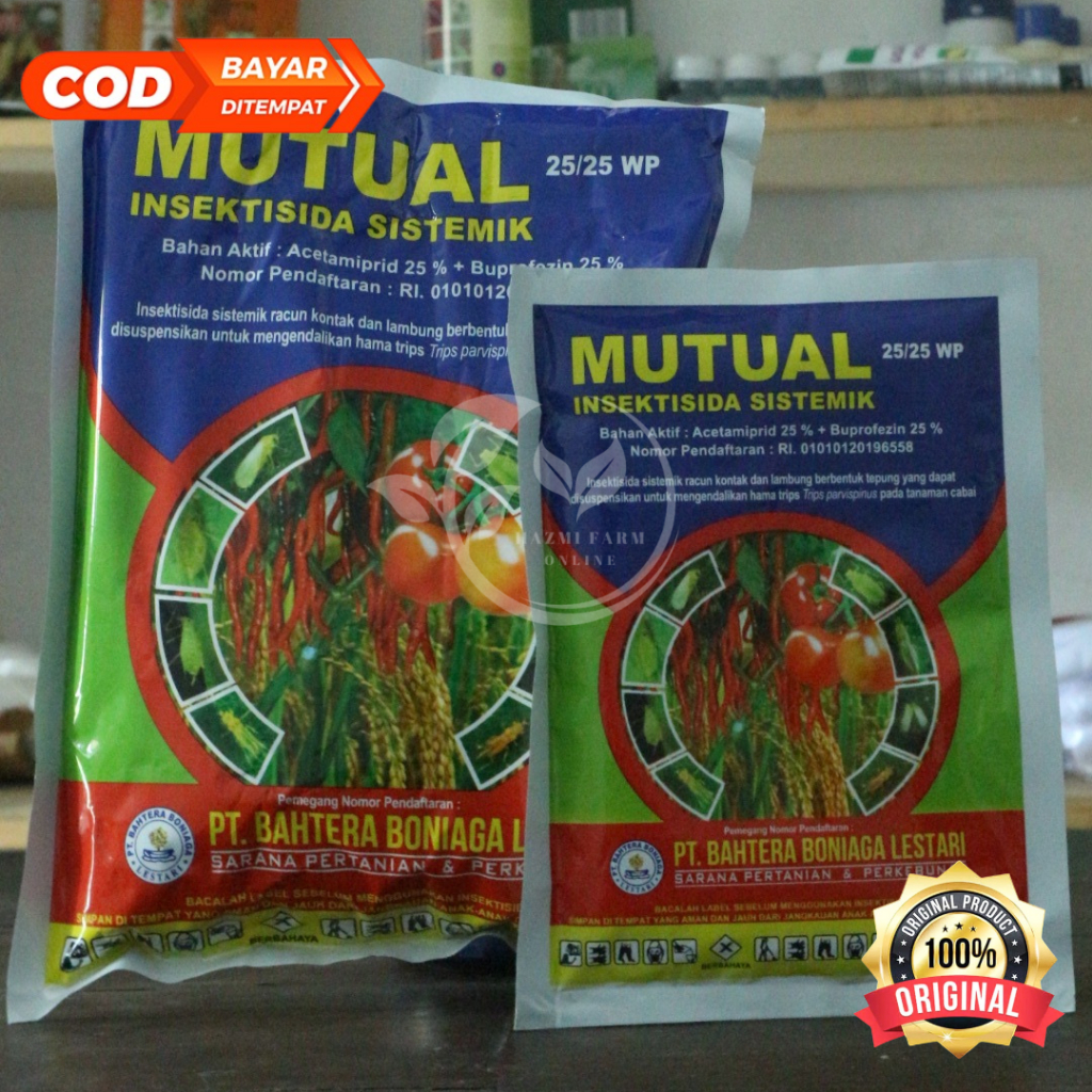 MUTUAL INSEKTISIDA SISTEMIK 50 WP 100 GRAM