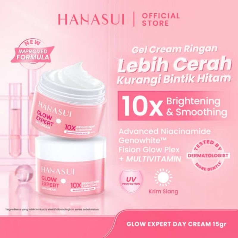 HANASUI Glow Expert Day Cream - Hanasui Flawless Glow 10 Day Cream