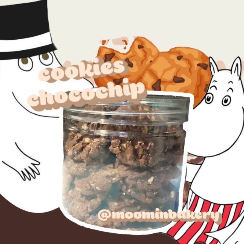 

Kue Coklat Chocochip Moomin Cookies