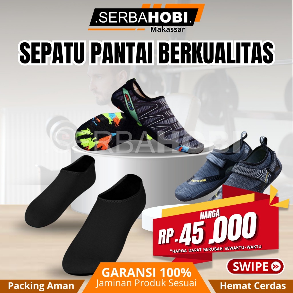 Sepatu Pantai / Sepatu Outdoor / Sepatu Pantai Berkualitas / Anti Karang / Sepatu Pantai Termurah