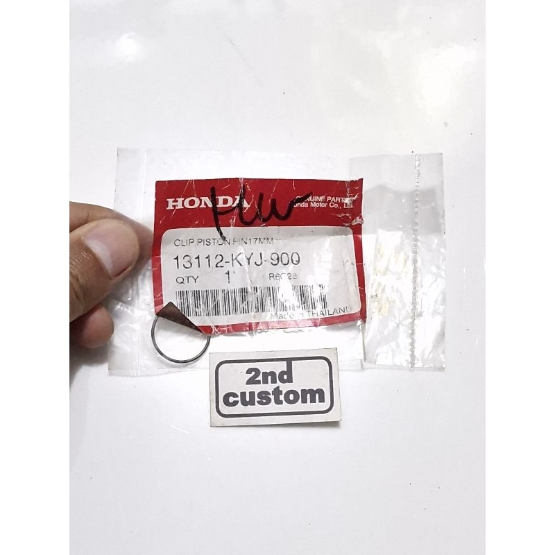 Clip pin piston 17mm ori Honda CBR 250R 250 R CBR250R CBR250 CBU Thailand KYJ K33 old CRF250 CRF250L