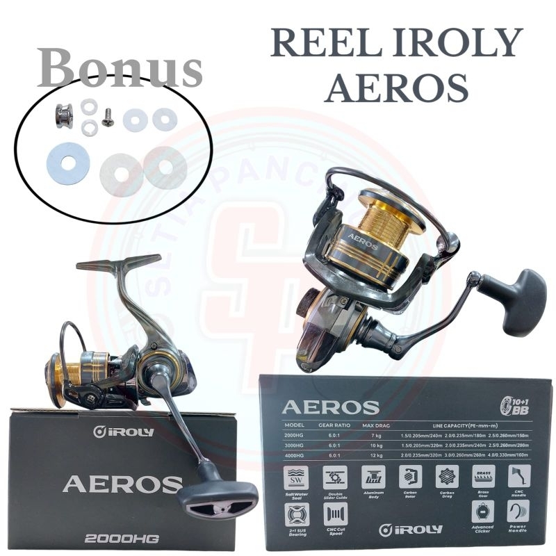 REEL IROLY AEROS 3000HG POWER HANDLE
