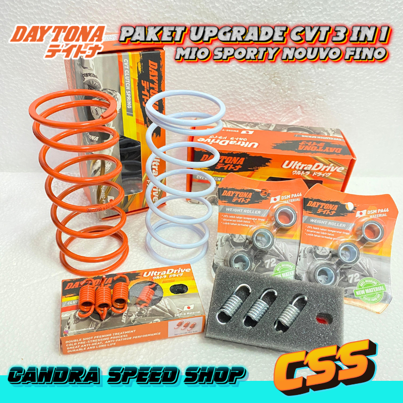 PAKET UPGRADE KIRIAN CVT DAYTONA MIO SPORTY MIO SMILE NOUVO FINO KARBU