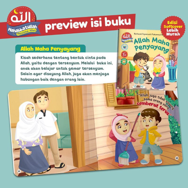 Mahabbatullah - Mencintai Allah Buku Paket Anak Untuk Mengajarkan Tauhid