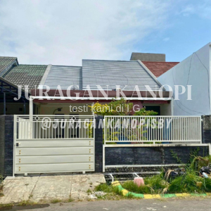 Pagar rumah besi hollow terpasang surabaya