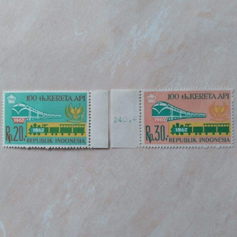 

Perangko Prangko Kuno Set Lengkap Seri 100 Tahun Kereta Api 1968 Mint - YN2096