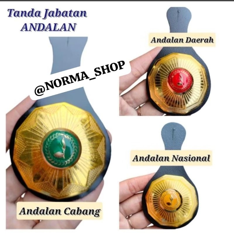 TANDA JABATAN ANDALAN PRAMUKA