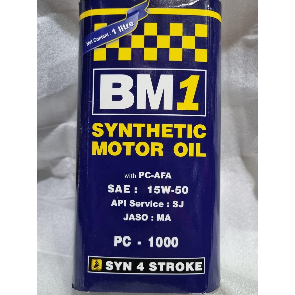 OLI MESIN BM1 1L 1000ML 4T 15W-50